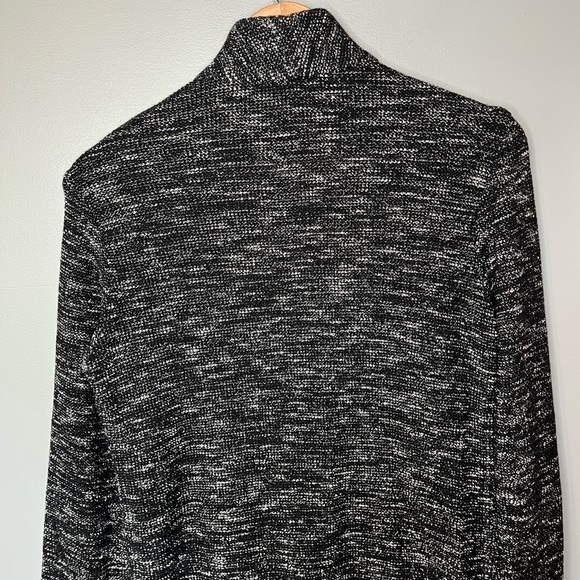 Eileen Fisher Micro Tweed Knit Single Button Sweater Blazer - Picture 6 of 10